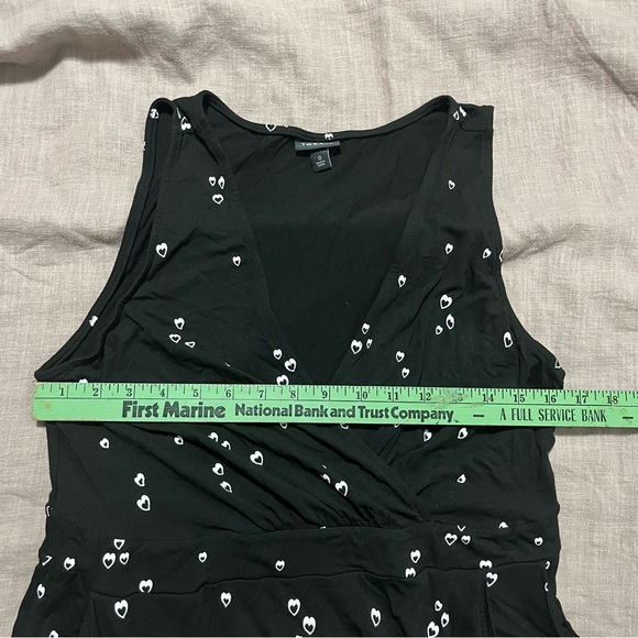 Torrid Heart Polka Dot Midi Dress Plus Size 0 (XL) Wrap Pockets Tiered Ruffles - Picture 10 of 10